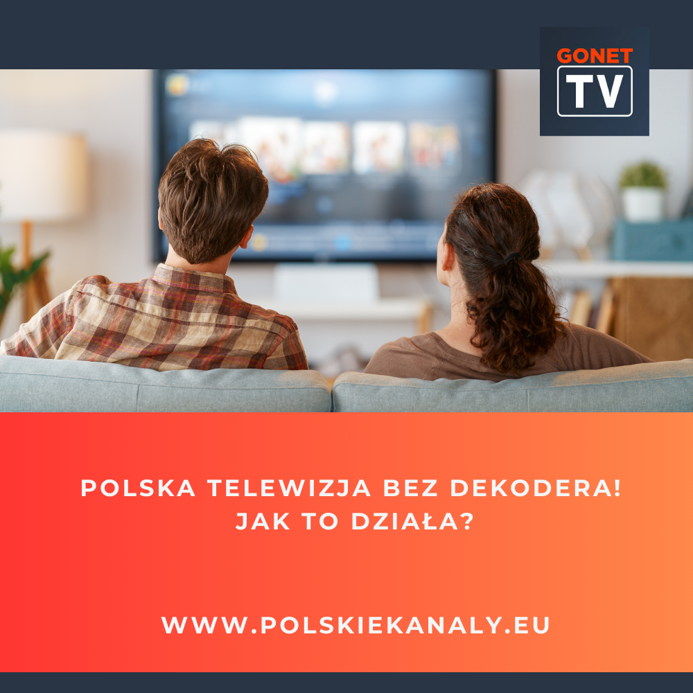 Polska telewizja bez dekodera – jak to działa?